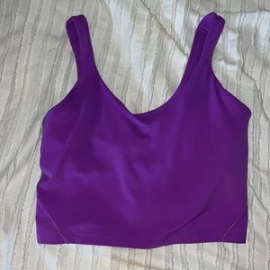 purple lulu align tank